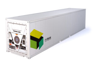conteneur de stockage 45 pieds High Cube Reefer Pallet Wide