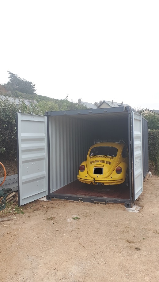 Garage pour voiture de collection - In'Box Container