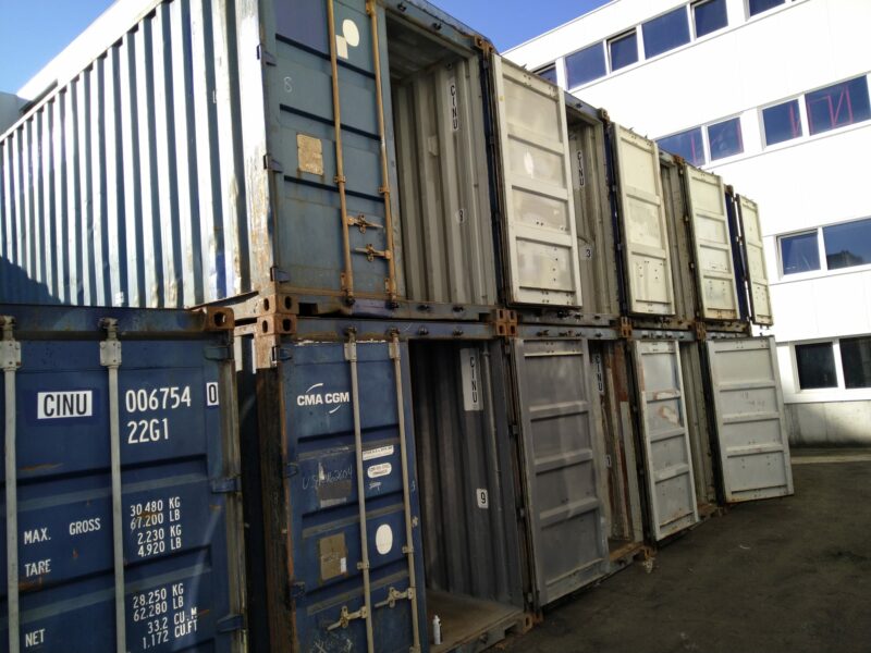 Container maritime occasion