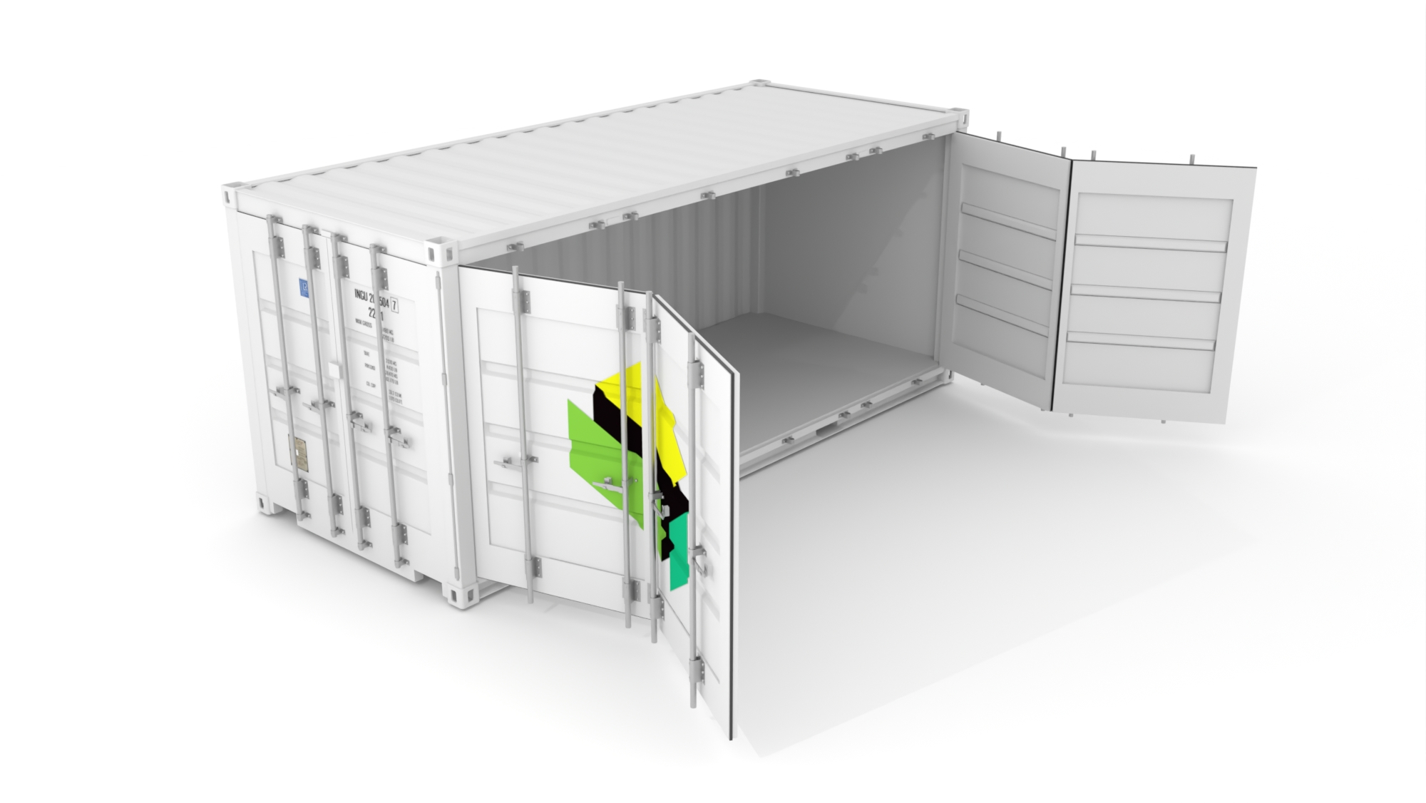 Container Fermé Conteneur 20 pieds Open Side | Ouverture latérale | In'BOX Container